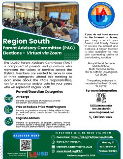 Region South PAC Elections